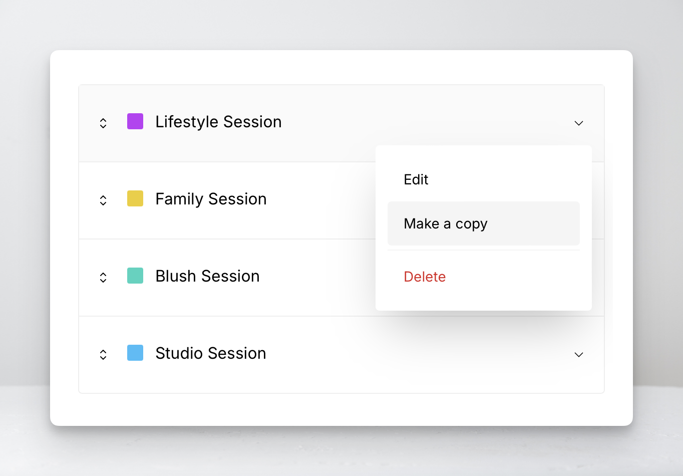 copy session types