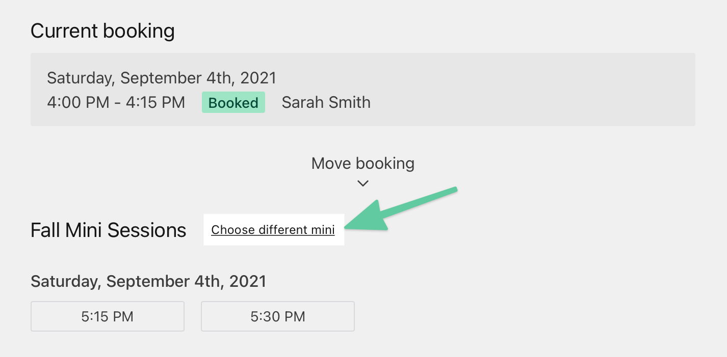 move booking